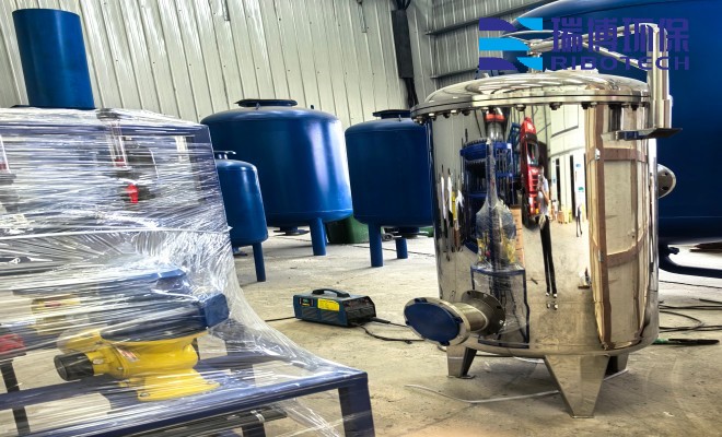 工业循环水_过滤设备_自清洗_多介质过滤器厂家现场图 工业循环水_过滤设备_自清洗_多介质过滤器厂家现场图