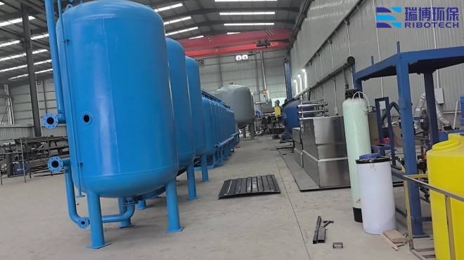 工业再生水_自清洗_多介质_纤维过滤器厂家现场图 工业再生水_自清洗_多介质_纤维过滤器厂家现场图